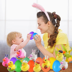 Holydeck Easter eggs help create memorable garden or home hunts with playful ducks