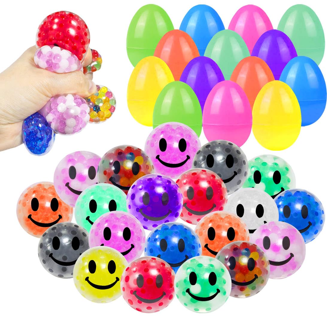 Holydeck Easter eggs with stress balls offer tactile play for stress relief and focus.