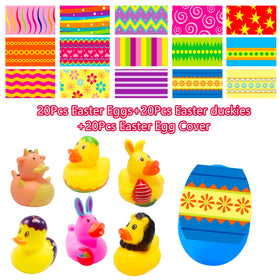 Holydeck rubber ducks inside eggs offer delightful party favors and treasure hunts