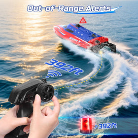 HOLYFUN 2.4GHz long-range remote control ensures stable connection for racing