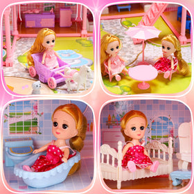 HOLYFUN included accessories like sliding doors and piano for realism