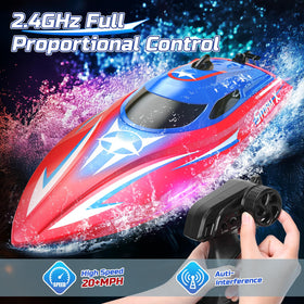 HOLYFUN dual battery pack side shot highlighting extended playtime up to 30 minutes