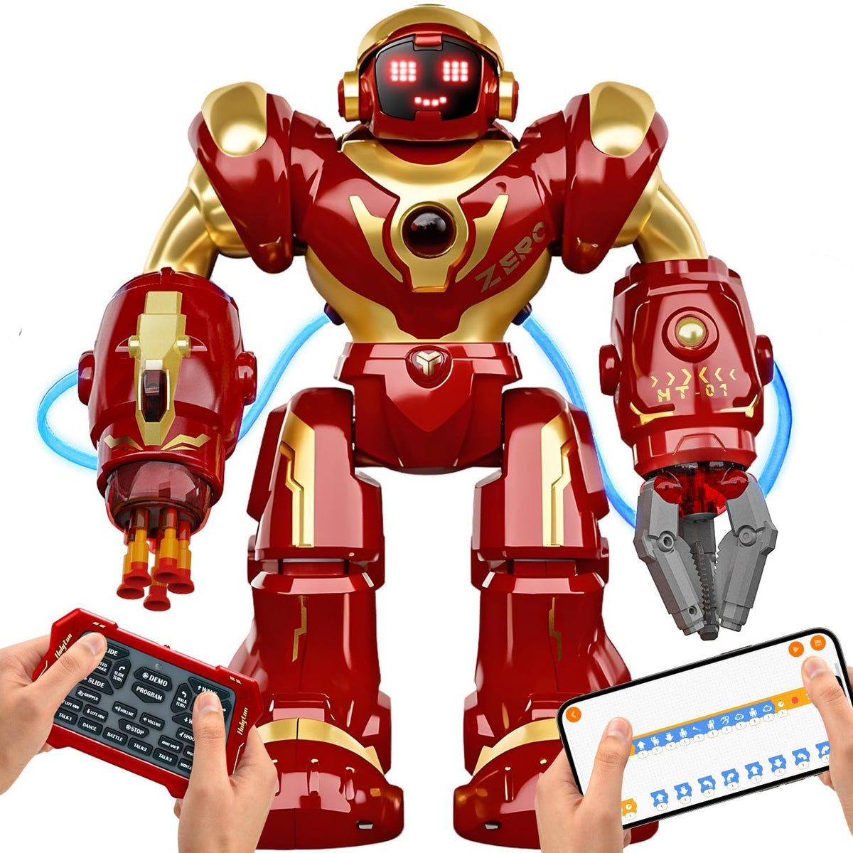Holyton 5088 robot standing tall inspires imaginative play and storytelling