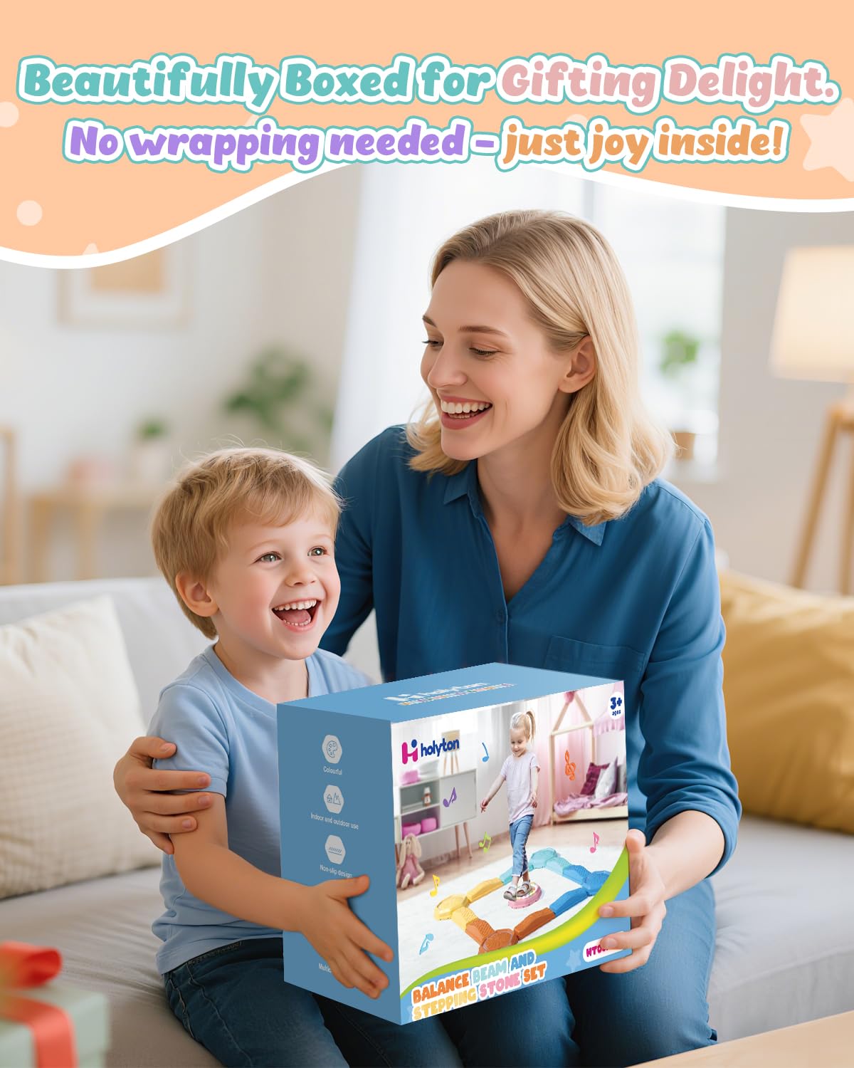 Holyton gift-ready set designed for kids ages 3 to 8