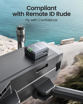 Holyton Remote ID Module compact size highlights lightweight form for minimal flight impact