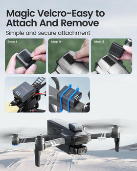 Holyton Remote ID Module installed on a drone for flexible multi-drone use