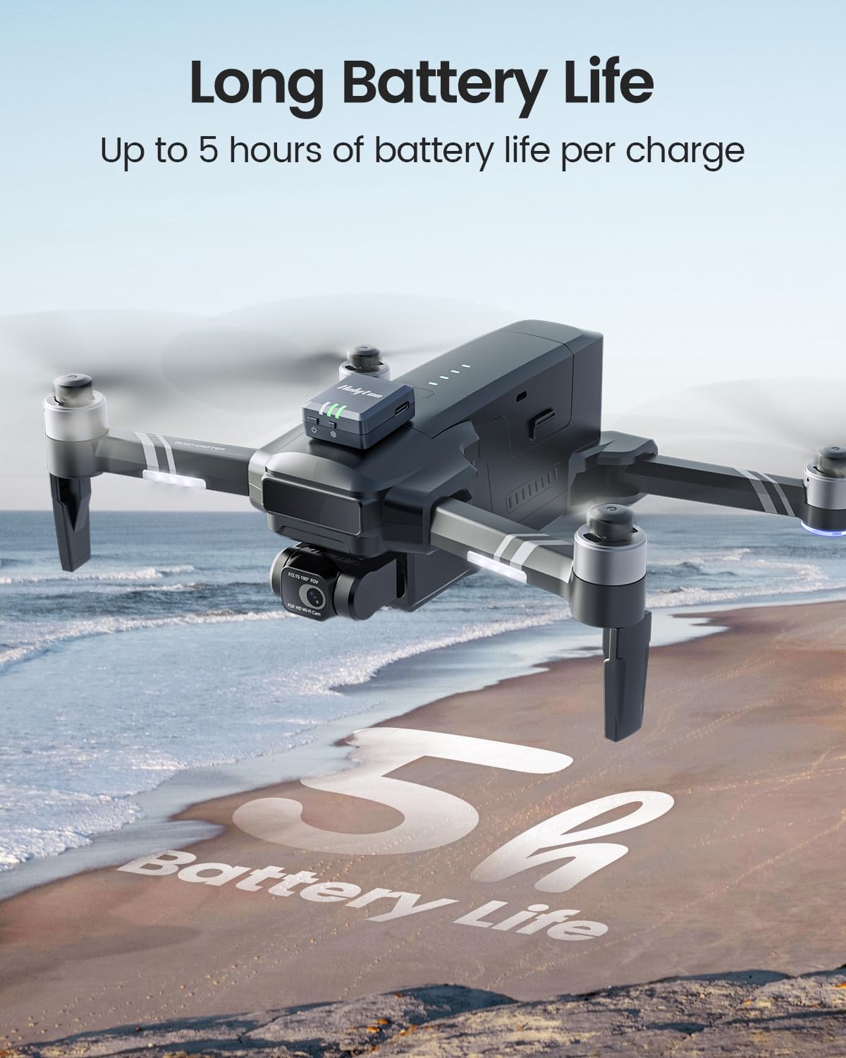 Holyton Remote ID Module Velcro kit for quick, secure installation on multiple drones