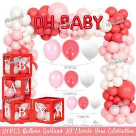 Hombae OH BABY foil balloon as festive focal point
