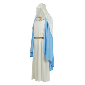 HOMELEX Mary costume size chart image helps parents choose the best fit.