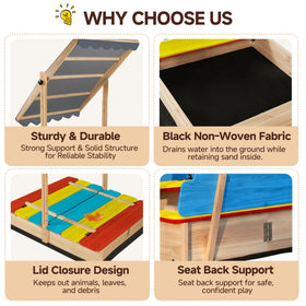 HomeLong rounded corners ensure safe, kid-friendly exploration