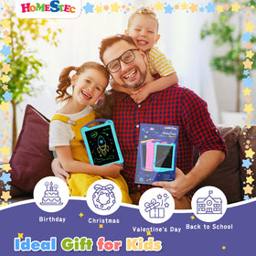 HOMESTEC Astrodraw includes alphabet and numbers to encourage early literacy.