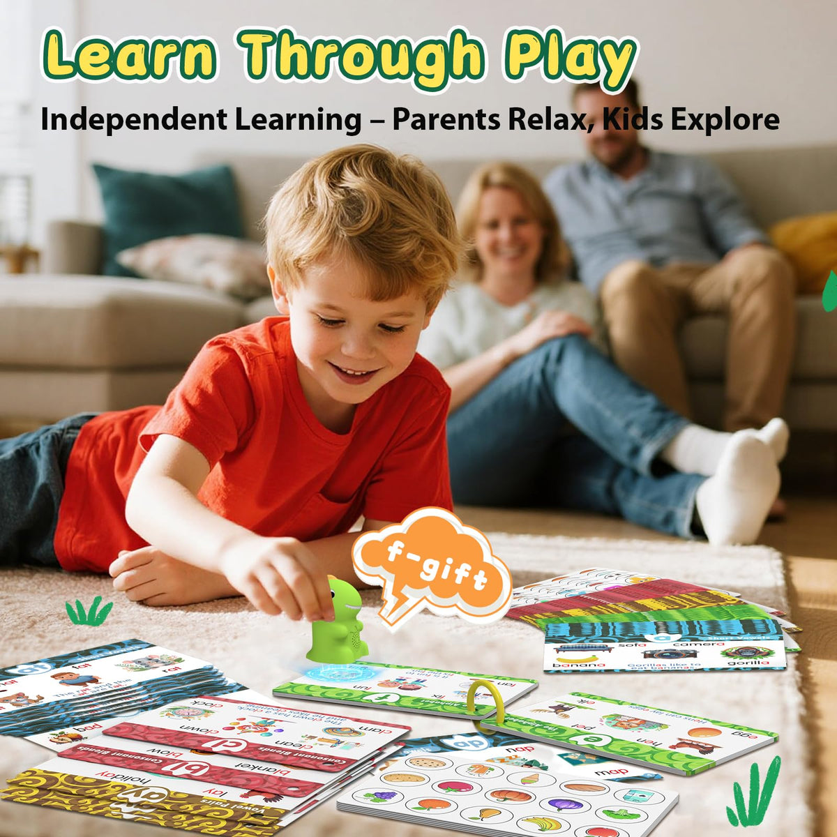 Homestec flash cards sight words to build recognition.