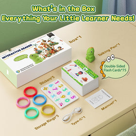 Homestec homeschool and preschool learning aid supports daily reading practice.