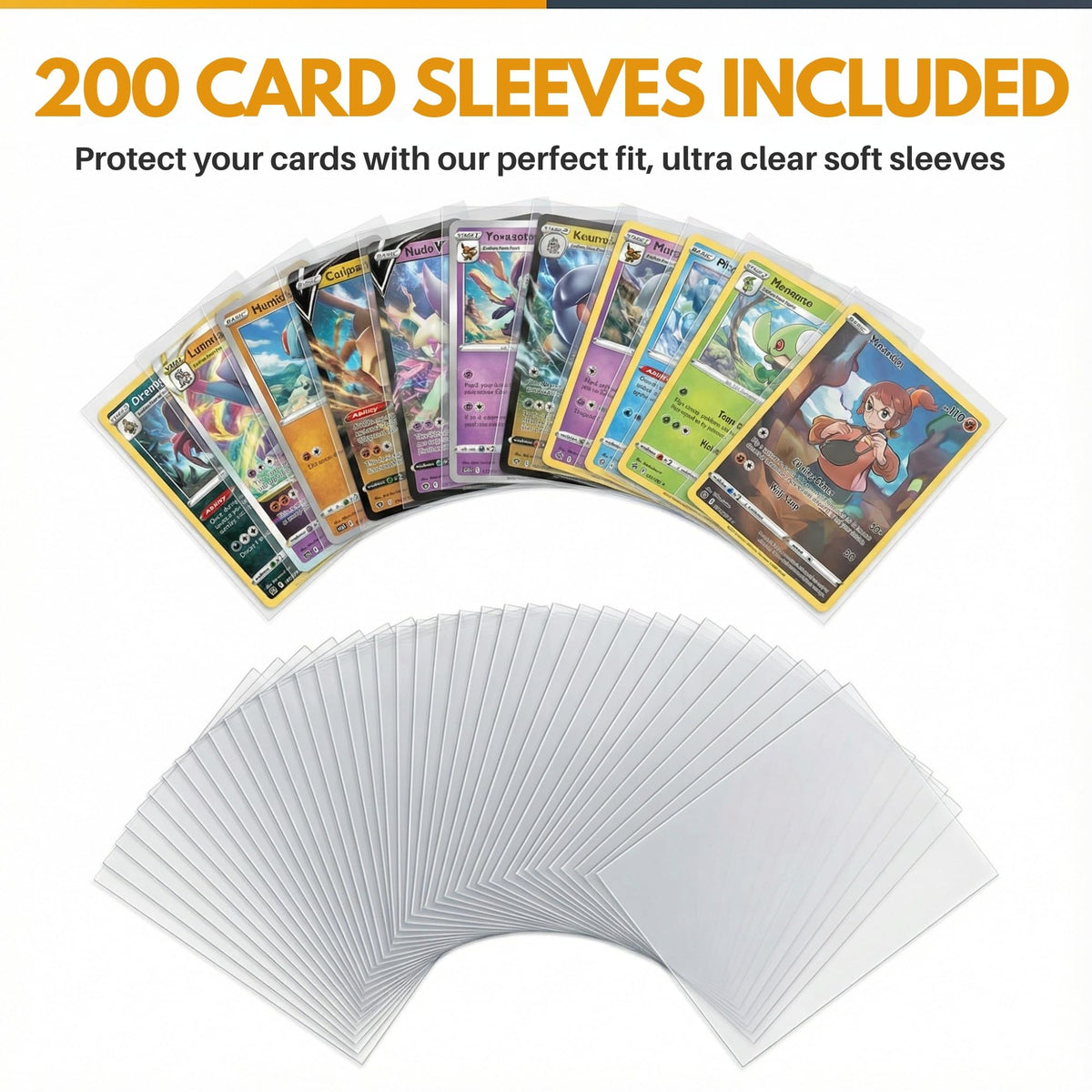 HOMEXPRO X PRO 1000+ card sleeves protect cards during handling and storage