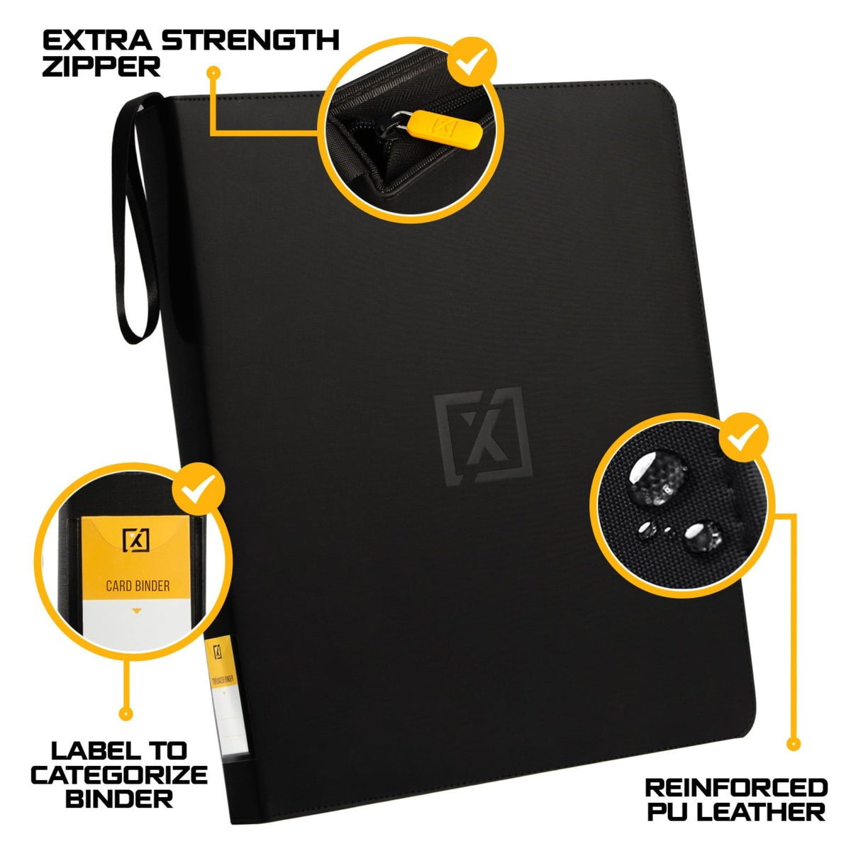 HOMEXPRO X PRO includes 20 clear top-loading cases for safe storage.