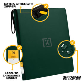 HOMEXPRO X PRO binder 9-pocket page close-up highlighting card slots