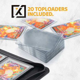 HOMEXPRO X PRO binder open pages with 9 pockets for efficient sorting