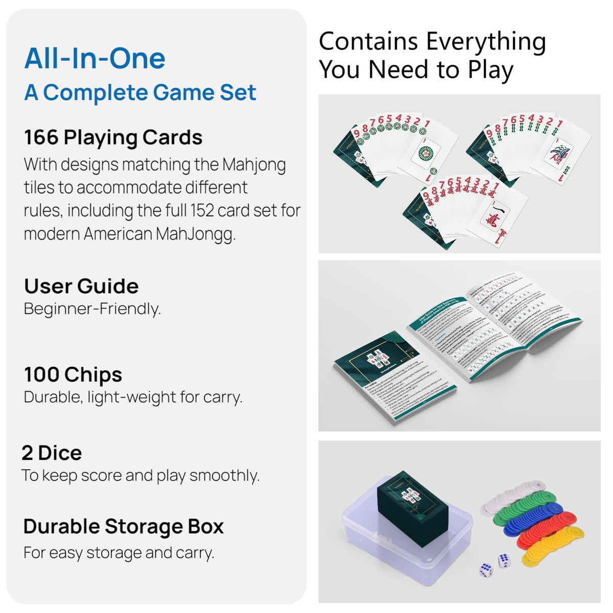 HomeyVenture Mahjong cards with detailed designs for authentic play.