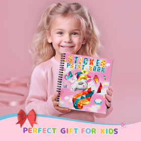 homicozy spiral binding tear-out—easy sharing of stickers and display of finished art.