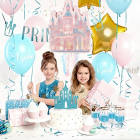 Homie Finds Princess Castle Pinata Set sturdy built-in loop for hanging safely