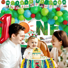 Homond 'ONE' cutouts highlight milestones in photos and party decor.