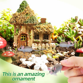 Homoyoyo fake mice 5-pack for versatile indoor and outdoor decorating ideas.