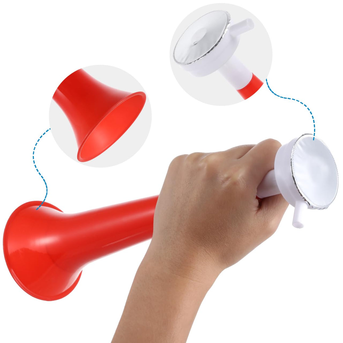 Homoyoyo loud audio impact helps grab attention indoors or outdoors without complex equipment.