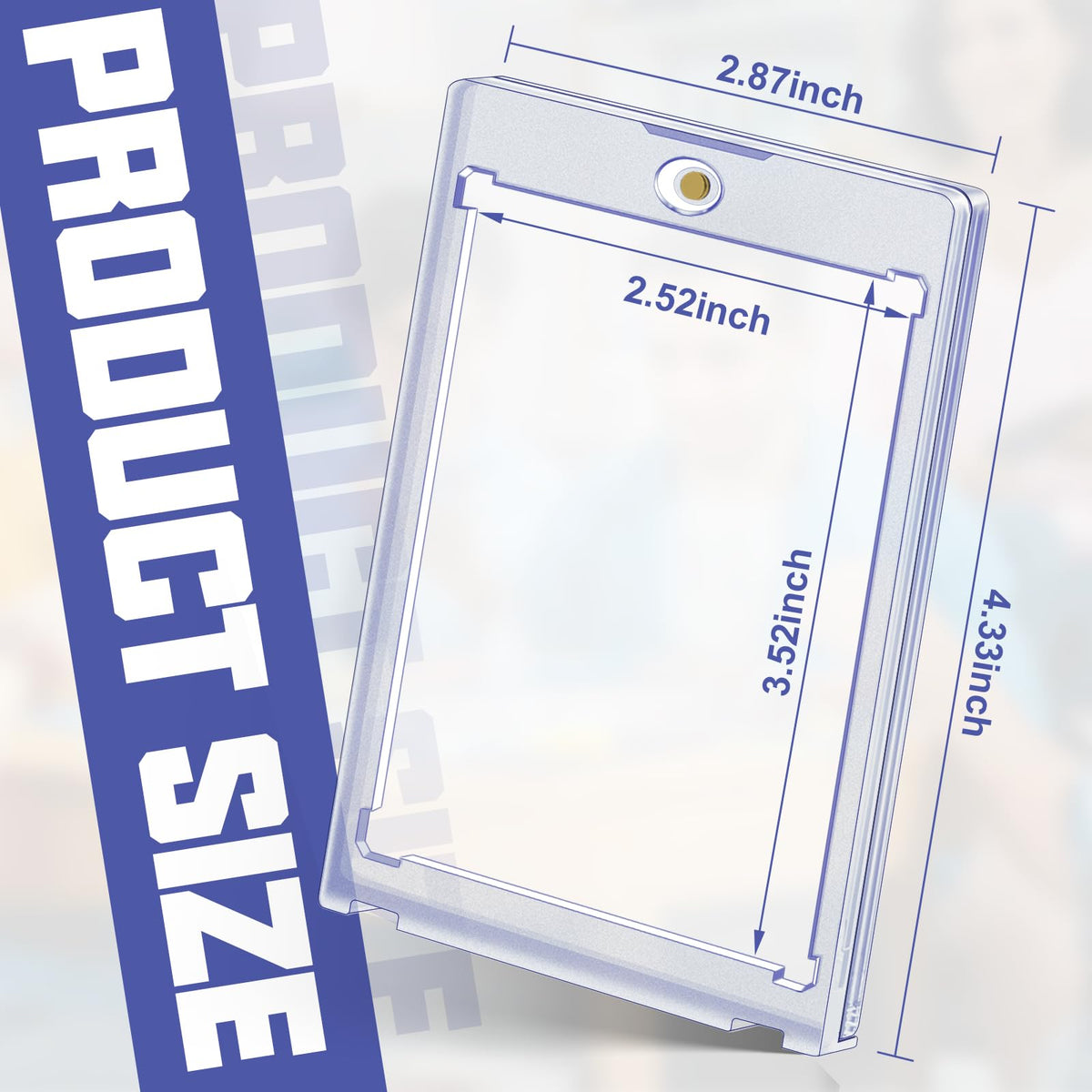 Homthy side profile shows slim display-ready design for easy shelving