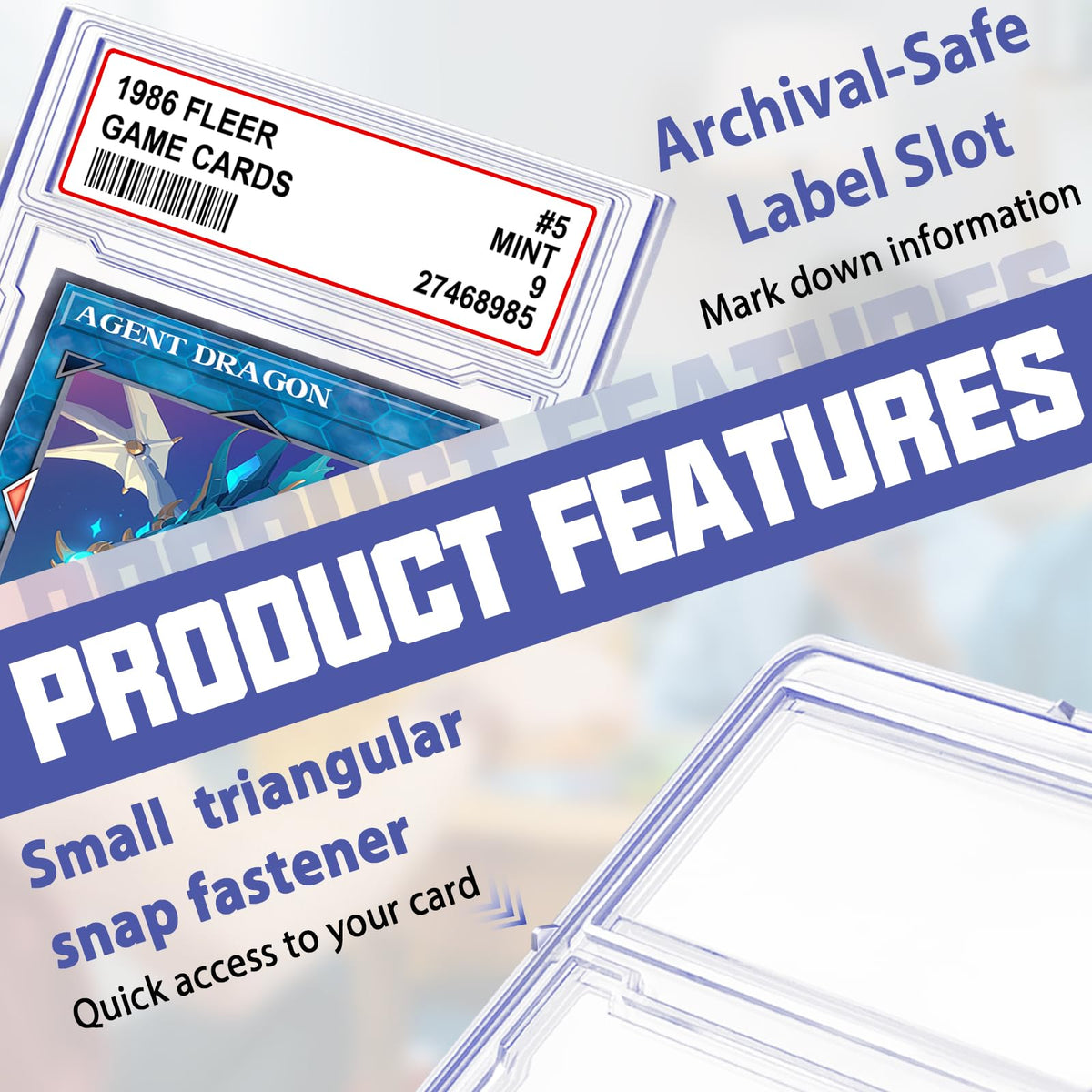 Homthy label position design slabs allow information records and quick search
