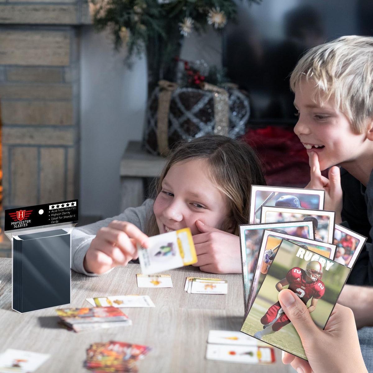 Homthy packaging makes a thoughtful gift for card collectors.