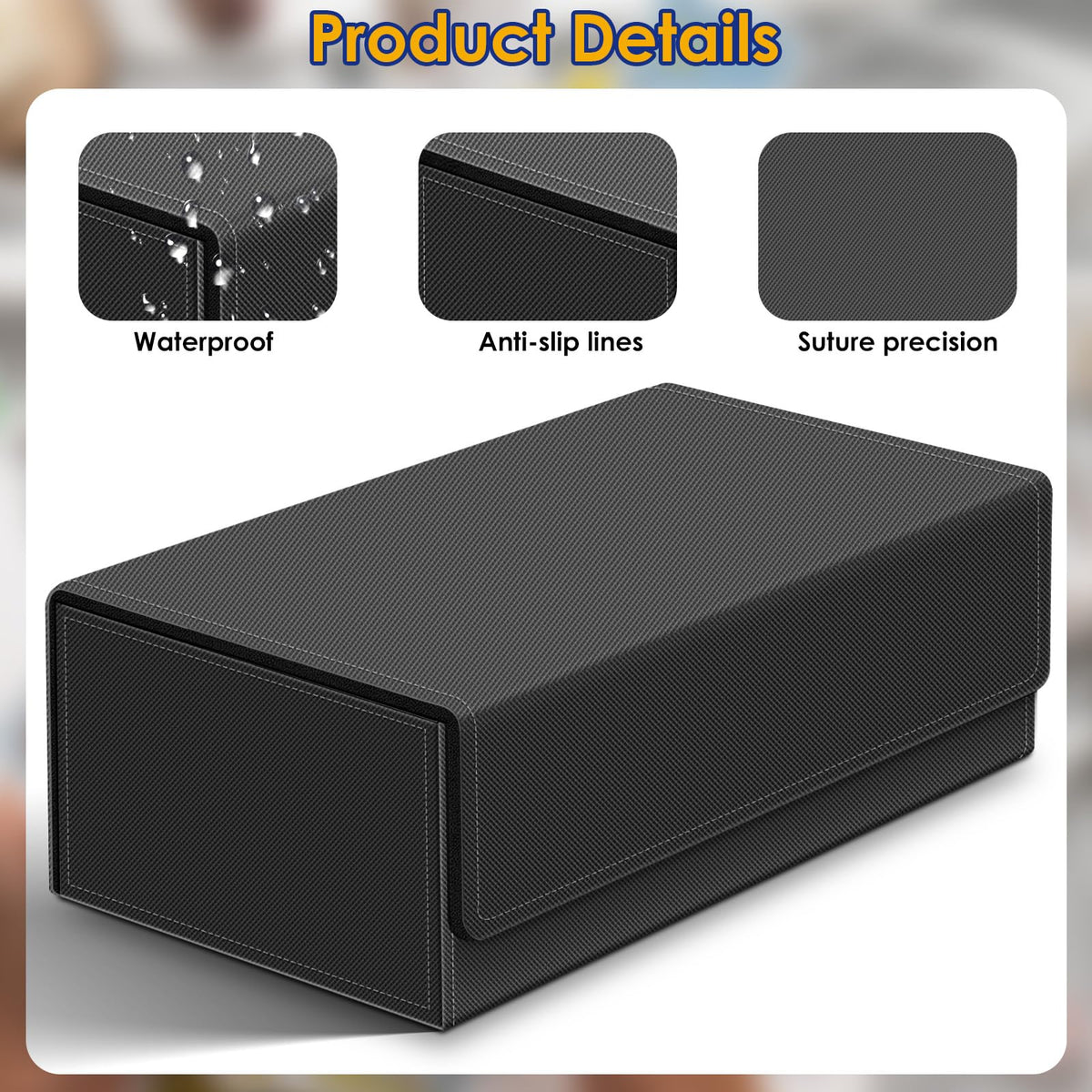 Homthy durable material provides scratch and oil protection.
