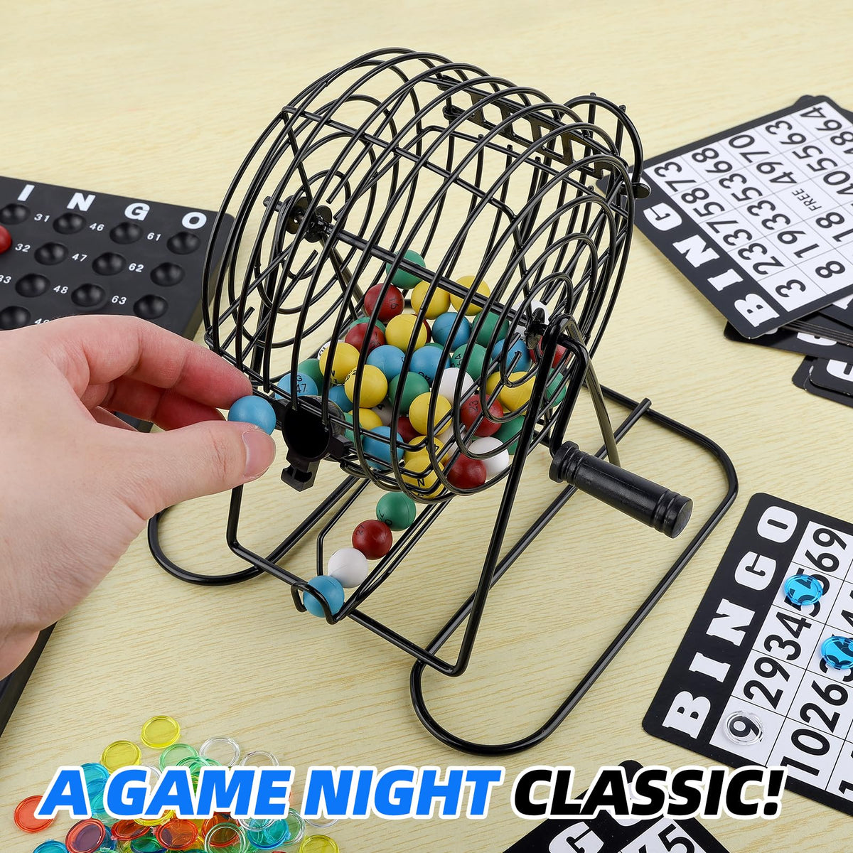 Ideal party game accessory for schools and community events.