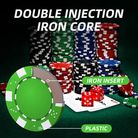 Five dice included for quick decision-making during play