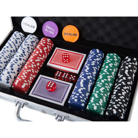 All components organized for easy setup during game night