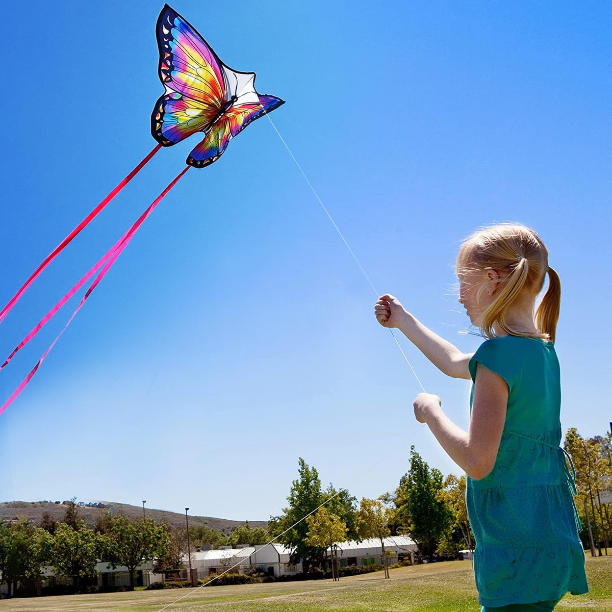 Honbo butterfly kite compact carry bag ready for travel