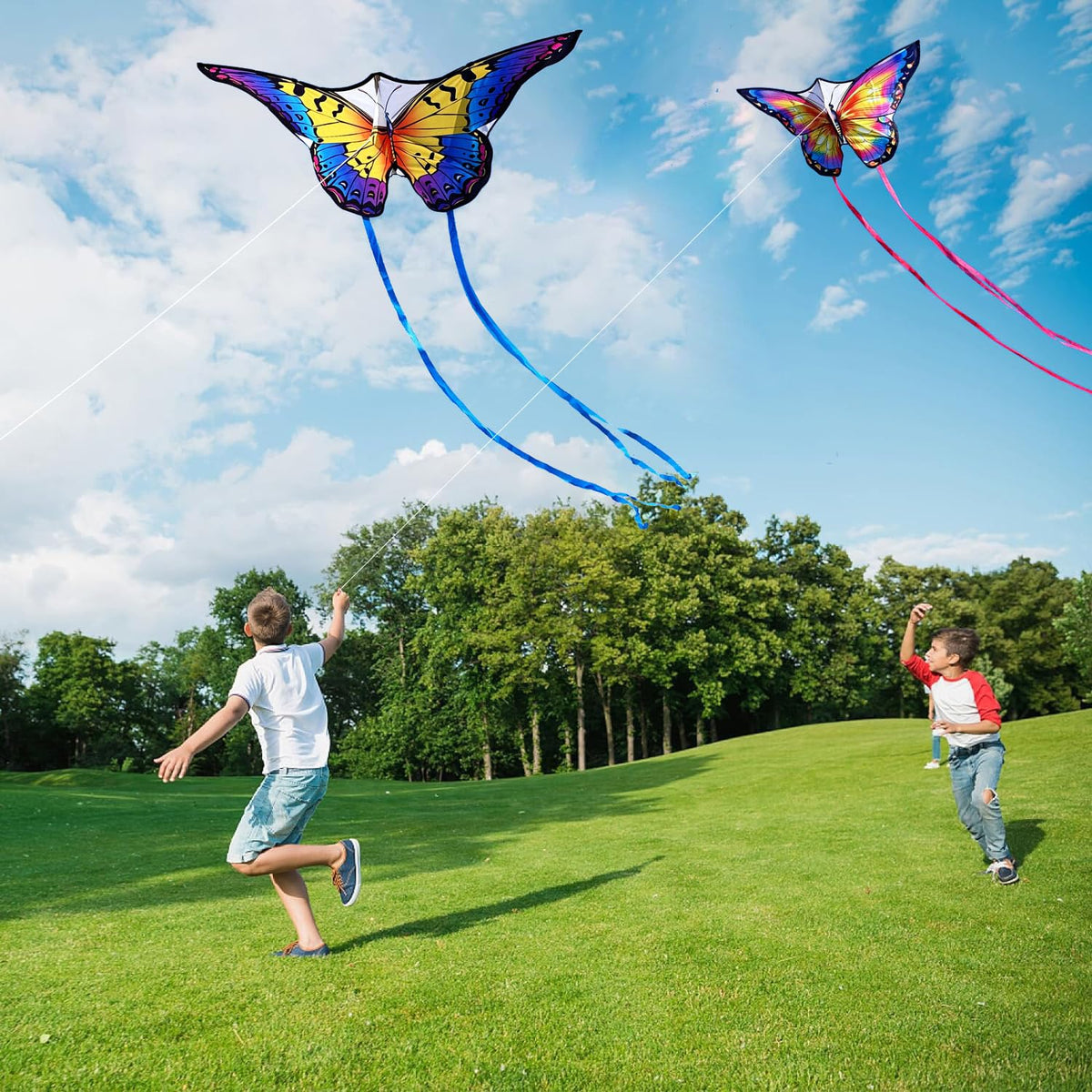 Honbo butterfly kite durable nylon material for long-lasting use
