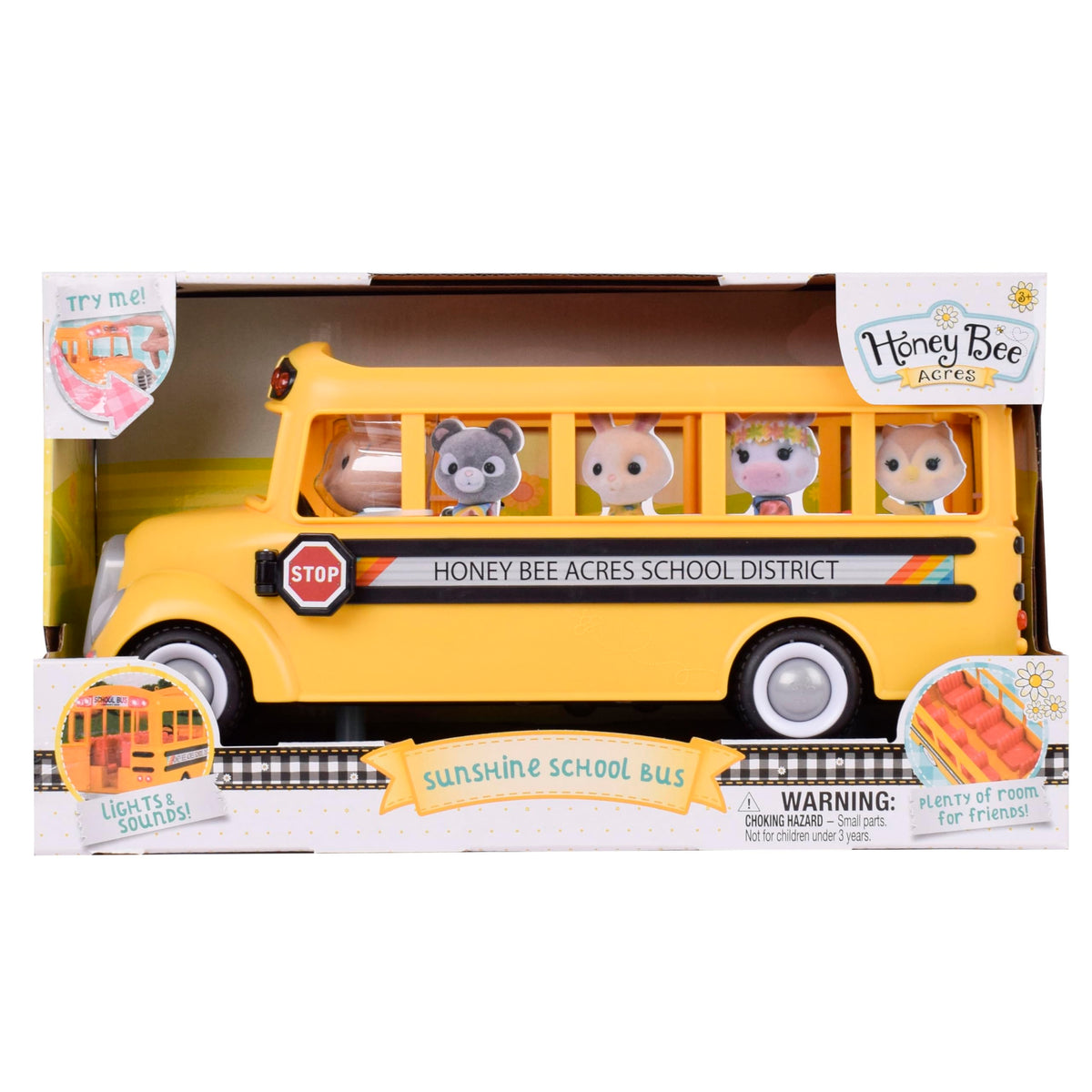 Honey Bee Acres figure clothing is interchangeable for different outfits.