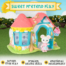 Honey Bee Acres pastry shop front scene ideal for storytelling play areas
