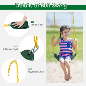 Honey Joy outdoor backyard setup fits patios, parks, and porches