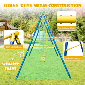 HONEY JOY secure carabiners connect swings safely to the frame