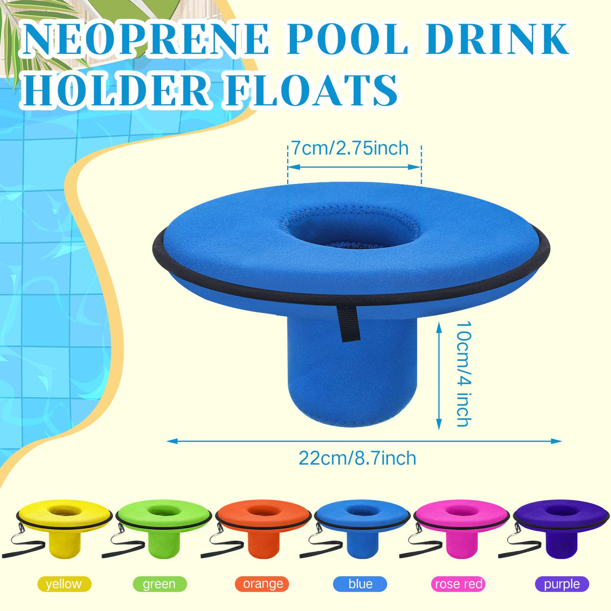 Honeydak rose-red drink holder adds color while securing beverages on lake