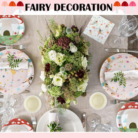 Honeydak 9-ounce teacups complete practical party service.