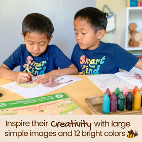 Honeysticks 12-color palette provides vibrant options for creative projects.