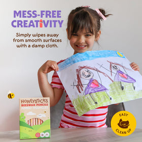 Honeysticks sustainable wood and beeswax materials for eco friendly play