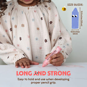 Eco-friendly packaging and natural pigments for safe kid art.