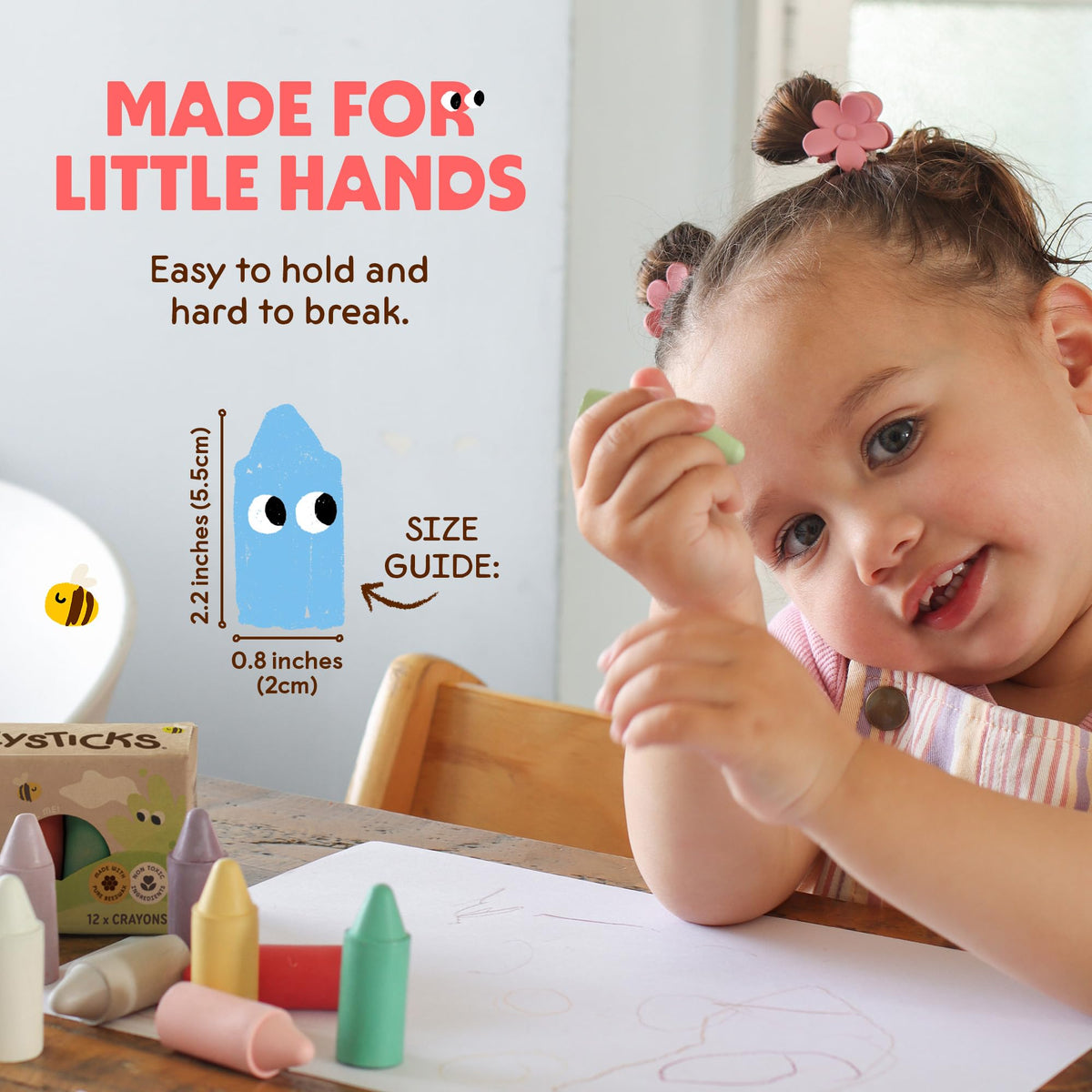 Honeysticks New Zealand handmade crayons by local artisans