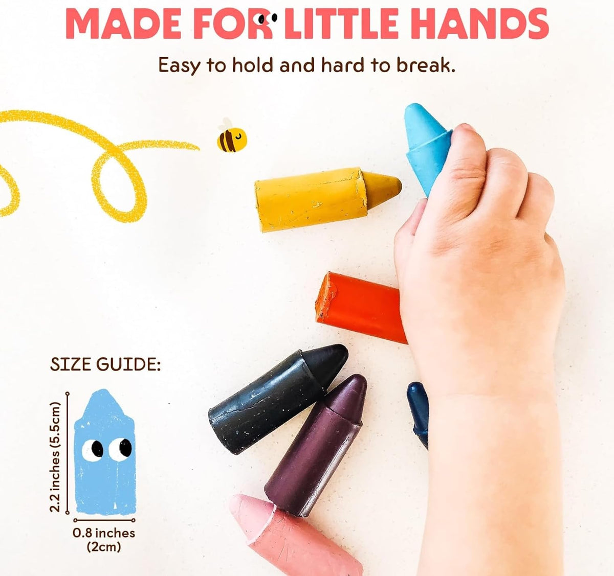 Honeysticks food-grade colors deliver vibrant results safely for young artists.