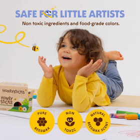 Honeysticks plastic free packaging supports eco friendly art