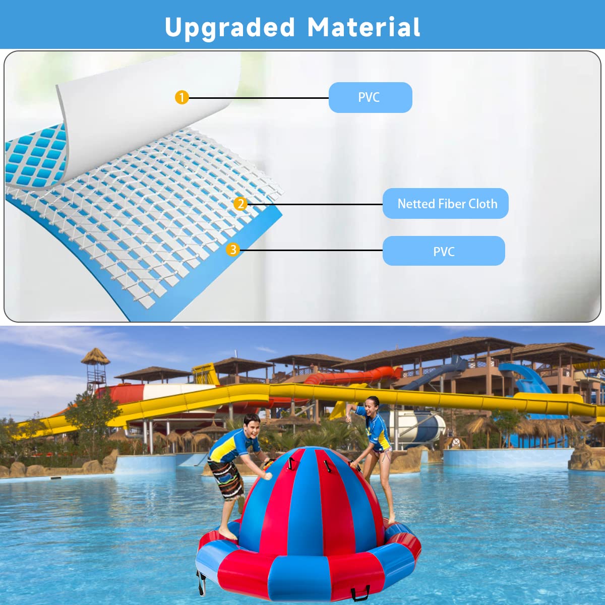 Hongcoral electric air pump enables fast inflation and easy storage