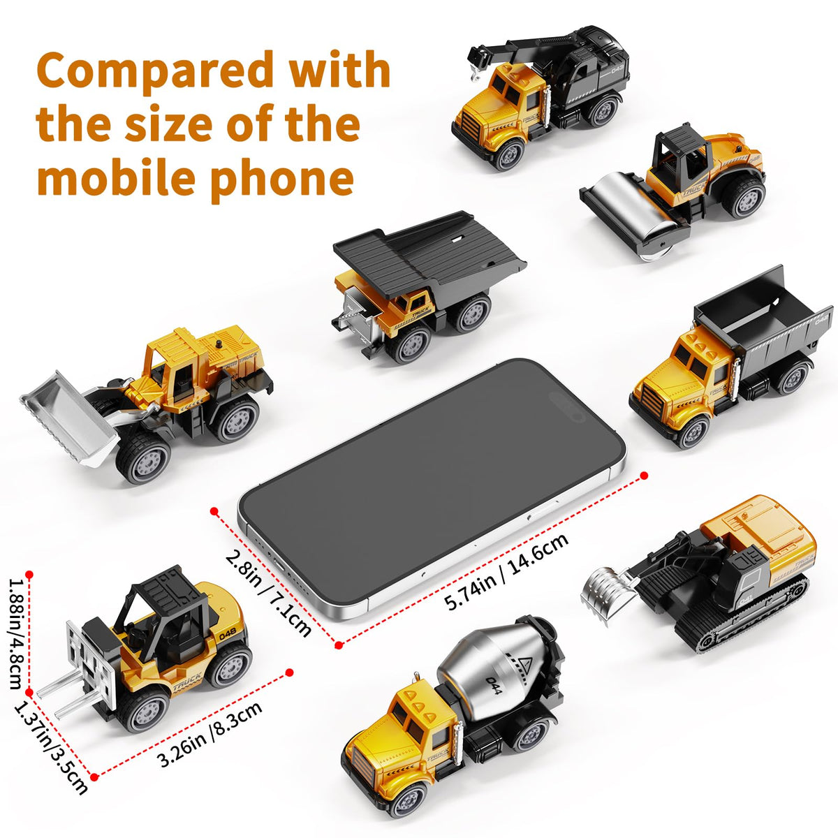 HONGTUO dump truck 1 reinforces fine motor skills during push and roll